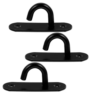 Produktbild von 3er Set Edelstahl Wandanker für Fitnessgeräte und Hängematten