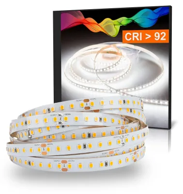 Produktbild von LED Strip ATLA Kaltweiß (6000k) 48W 5 Meter 24V IP20 CRI 92