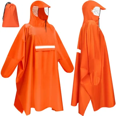 Immagine prodotto di Solidchoice - Impermeabile unisex per adulti, impermeabile e riutilizzabile