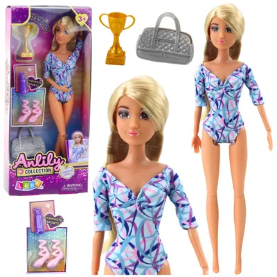Produktbild von LEAN Toys 24482 Anlily Ballettpuppe mit Zubehör