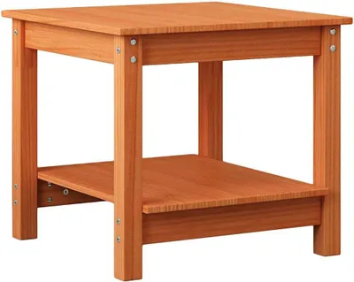 Produktbild von vidaXL Couchtisch Wachsbraun 50 x 50 x 45 cm Massivholz Kiefer