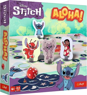 Produktbild von Lustige Familieninselspiel mit Lilo & Stitch von Trefl