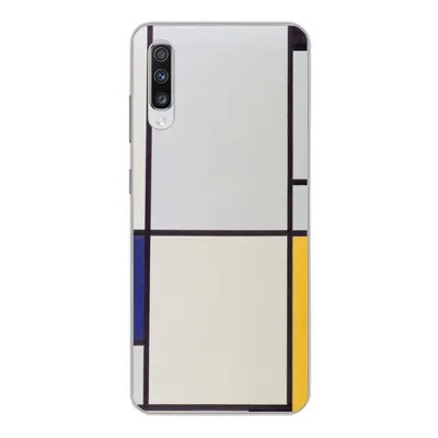 Produktbild von MuchoWow® Handyhülle Schutzhülle Hülle für Samsung Galaxy A70 Tableau I - Piet Mondrian Silikon Softcase Handy Hülle - Schutzhaube