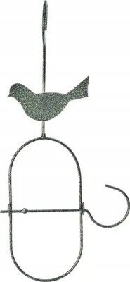 Produktbild von Vogelfutterspender - Hängende Futterstation - Edelstahl - 31 cm