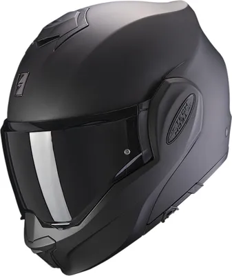Productafbeelding van Scorpion Exo-Tech Evo, opklapbare helm, mat zwart, maat XS (54/55)