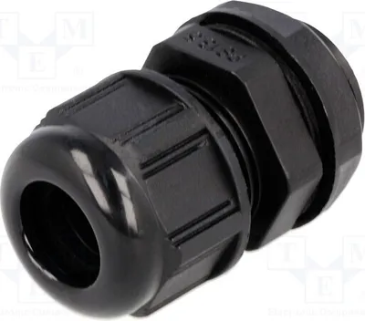 Produktbild von 1x Kabelverschraubung IP68 schwarz UL94V-2 93600-0407 7000.7832.6 n Mat: