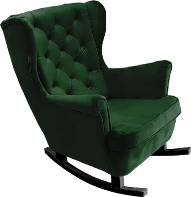 Produktbild von DomoHome polohovateľné kreslo kreslo podrúčky TV kreslo kreslo do obývačky čalúnené kreslo kreslo do obývačky kreslo do obývačky krídlo | 102x81x95cm | Green_29847