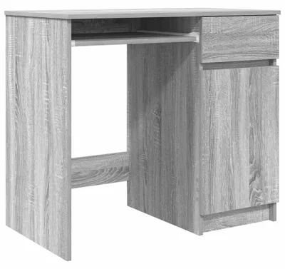 Obrázek produktu pro vidaXL Psací stůl Grey Sonoma 86x49x76 cm Materiál na bázi dřeva