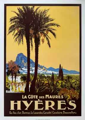 Immagine prodotto di Hyères - Côte des Maures / LACAZE - 50x70 cm Poster