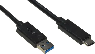 Obrázek produktu pro LINK LKC3018, 1,8 m, USB A, USB C, USB 3.2 Gen 1 (3.1 Gen 1), Černá