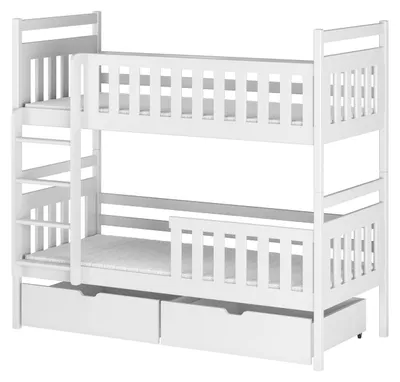 Obrázek produktu pro Dřevěná patrová postel MONICA 90x190