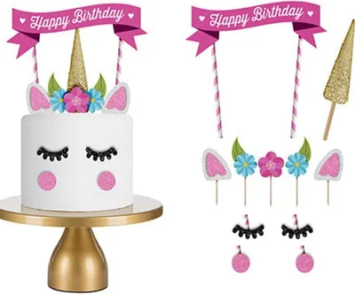 Produktbild von Kuchendekorationsaufleger SINGLE HORSE Set