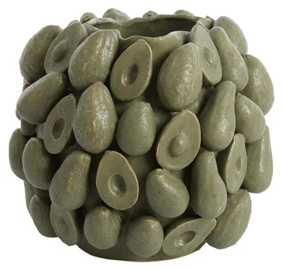 Produktbild von Light&living Deko-Vase 36 x 35,5 x 31,5 cm AVOCADO Keramik olivgrün