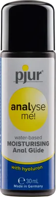 Produktbild von pjur analyse me! Moisturising - Gleitgel auf Wasserbasis - für komfortablen Analverkehr - für Sex Toys geeignet (30ml)