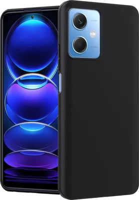 Immagine prodotto di Per Xiaomi Poco X5 Redmi Note 12 5G Silicone protezione Nero Custodia Cellulare Cover