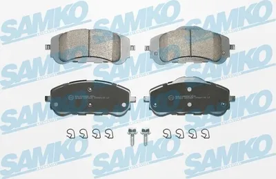 Produktbild von SAMKO Bremsbeläge Satz Vorne Bremsklötze passend für PEUGEOT 308 SW II 5SP1845