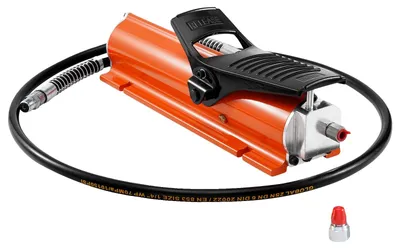 Image de Pompe hydropneumatique VEVOR 10 000 PSI, réservoir de 0,69 L, sortie NPT 3/8 pouces, entrée NPT 1/4 pouces, pompe à pied àpneumatique avec boîtier métallique