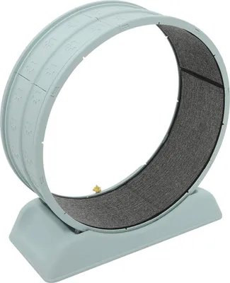 Produktbild von Katzenlaufrad - Trainingsrad/Laufband für Katzen - Leise - Ø 80 cm - Max. 10 kg - 79×34×84 cm - Blau