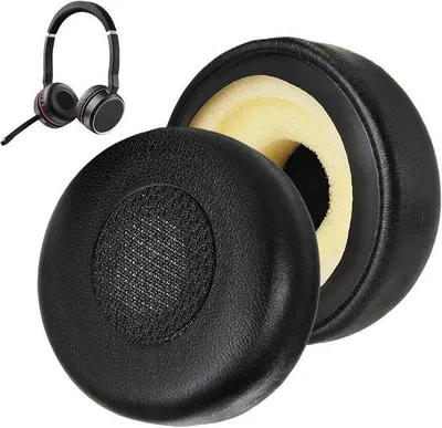 Productafbeelding van 1 paar vervangende oorkussens voor Jabra Evolve (voor Jabra Evolve 65)