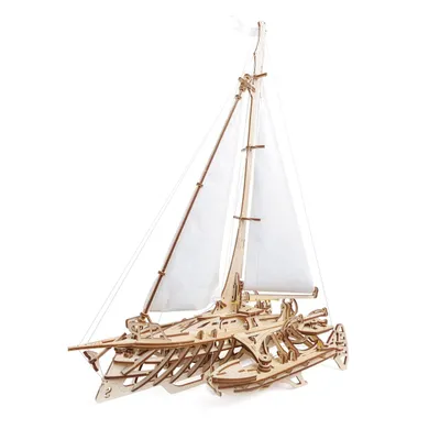Zdjęcie produktu dla UGears Trimaran Merihobus, 237 szt.