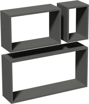 Produktbild von Velano - Wand-Regal-Set, Modulfächer, Regalsysteme, Hängeregale - FRS 600/380/170