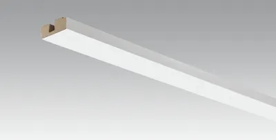 Produktbild von MEISTER Vierkant-Deckenabschlussleiste 2380 x 15 x 40 mm 20096 Polar white