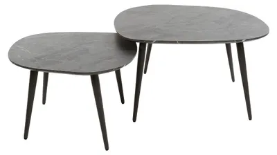 Produktbild von AnLi Style Couchtisch Onyx Rock, 2er-Set