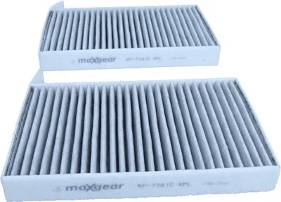 Produktbild von MAXGEAR Filtersatz Innenraumluft mit antibakterieller Wirkung Aktivkohle 26-1995 für TESLA Model Y (5YJY) Model 3 (5YJ3)