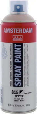 Immagine prodotto di Amsterdam vernice spray bomboletta altamente pigmentata 400 ml peltro 815