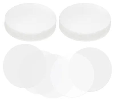 Runde PET-Badgefolien 44 mm, 200 Stück, transparent, für 32 mm Button