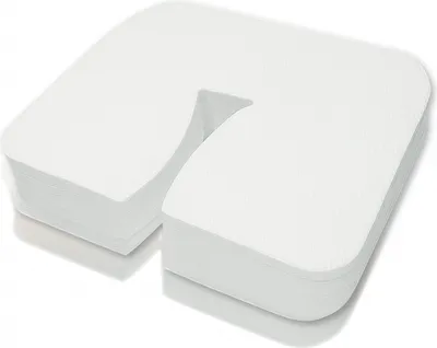 Produktbild von Nasenschlitztücher / Massage Gesichtsauflagen Y-Ausstanzung GMIAir Premium 100 Stück 350x280 mm