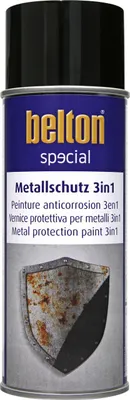 Produktbild von Belton Lackspray Special Metallschutzlack 400 ml schwarz