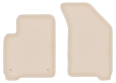 Produktbild von DURBAN Beige Velours-Fußmatten vorne für Fiat Freemont Crossover (2011-2016)