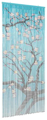 Obrázek produktu pro vidaXL Síť proti hmyzu do dveří, vícebarevná, 200 x 90 cm, bambus