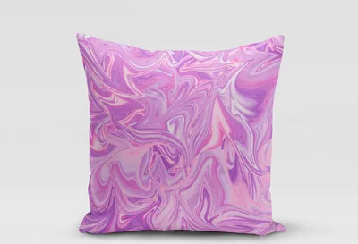 Produktbild von SCHÖNER LEBEN. Kissenhülle Digitaldruck Retro Batik lila pink Größe 60x60cm (HxB) 60x60cm (HxB) Größe