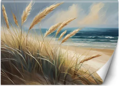 Produktbild von Vlies fototapete Meer Strand Natur Landschaft 400x280 cm Feeby Beige inkl. Kleber einfache Montage