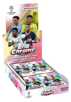 Produktbild von Topps 2021-22 Topps Chrome UEFA Champions League – Hobby Lite