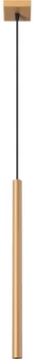 Produktbild von Pendelleuchten PASTELO 1 golden 1xG9 8W Stahl 115x8x3.5cm Sollux Lighting