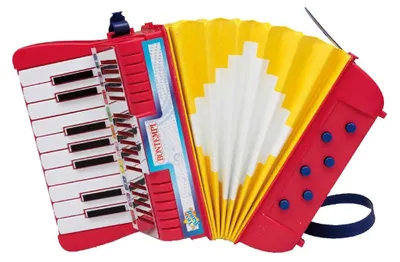 Obrázok produktu pre Bontempi Hra Na Akordeón 17 Kláves + 6 Basov Akordeon Nástroj 18145 Dante