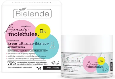 Obrázek produktu pro Bielenda Beauty Molecules Molekularny synbiotyczny krem ultranawilżający, 50ml