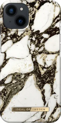 Produktbild von Ideal of Sweden iPhone 14 & 13 Back cover case - Calacatta Golden Marble - Fashion Case - Calacatta
