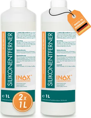 Produktbild von INOX® Silikonentferner 2x1L - Entfetter Silikon Reiniger Wachsentferner Autolack
