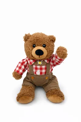 Produktbild von Bayerischer Teddybär 22 cm Kuscheltier Plüschtier Stofftier in Tracht Souvenir Geschenk für Kinder