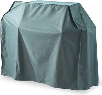 Produktbild von Lumaland Gartenmöbelabdeckung Grill Abdeckhaube 165 x 63 x 125 cm Witterungsbeständig in Grün/Grau