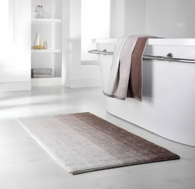 Produktbild von Dyckhoff Badteppich Colori 60 x 100 cm Braun