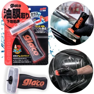 Produktbild von Glaco Glas Compound Roll On SOFT99