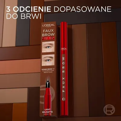 Obrázok produktu pre L´Oréal Paris Faux Brow ceruzka na obočie Light Brunette 1 ml