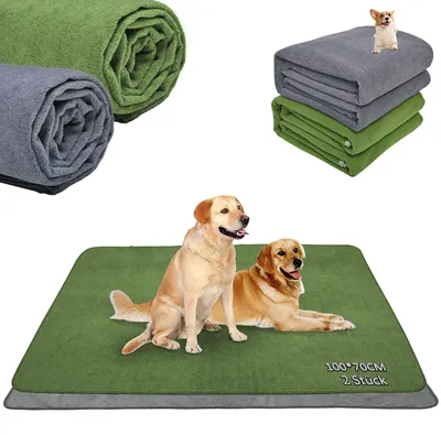 Productafbeelding van Wasbare Puppyonderleggers (2 stuks, 100 x 70 cm)