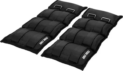 Obrázok produktu pre Gorilla Sports Záťažové manžety, čierne, 2 x 4 kg