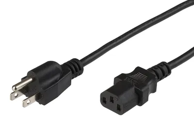 Zdjęcie produktu dla Microconnect PE110405, 0,5 m, C13 panel, Wtyczka zasilająca typu B, 125 V, 15 A